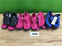 Boys’ & Girls’ Water Shoes lot of 8 Multiple Sizes
