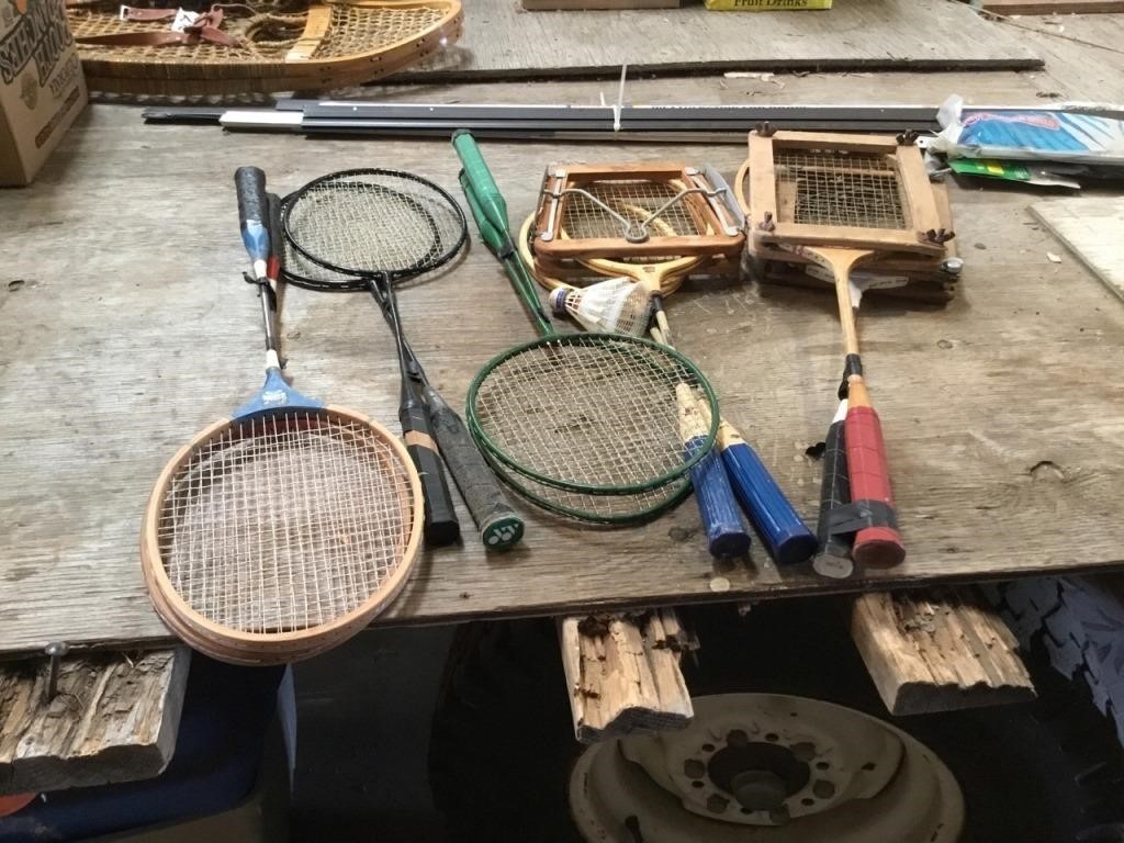 Badminton rackets