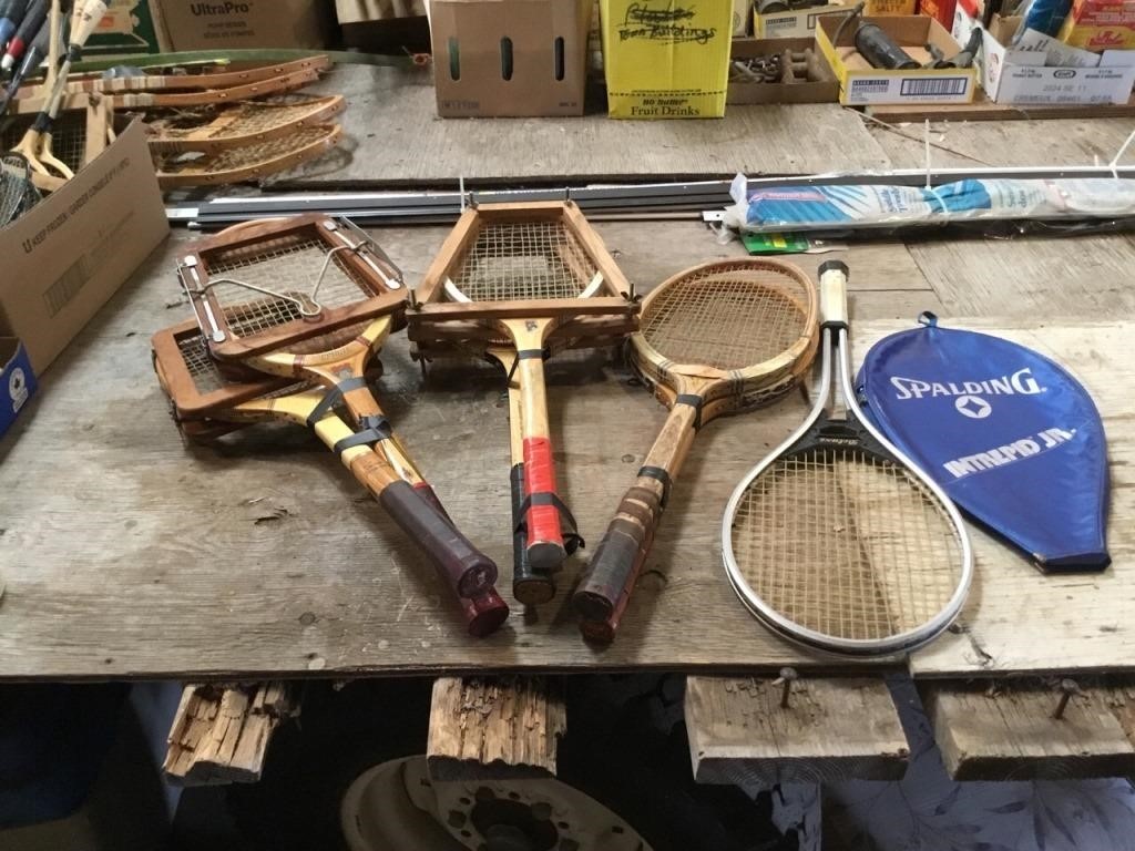 Tennis rackets