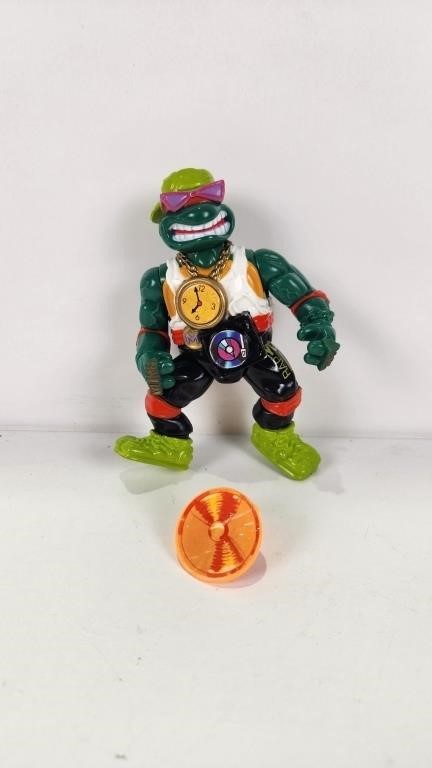1991 TMNT Rocki'n Rollin' Rappin Mike (some parts