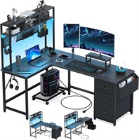 L Shaped Gaming Desk Reversible Computer Desk