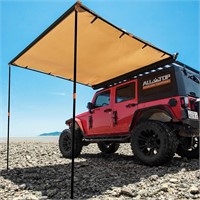 ALL-TOP Vehicle Awning 6.6'x10' Roof Rack Pull-Out