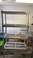 plastic shelving