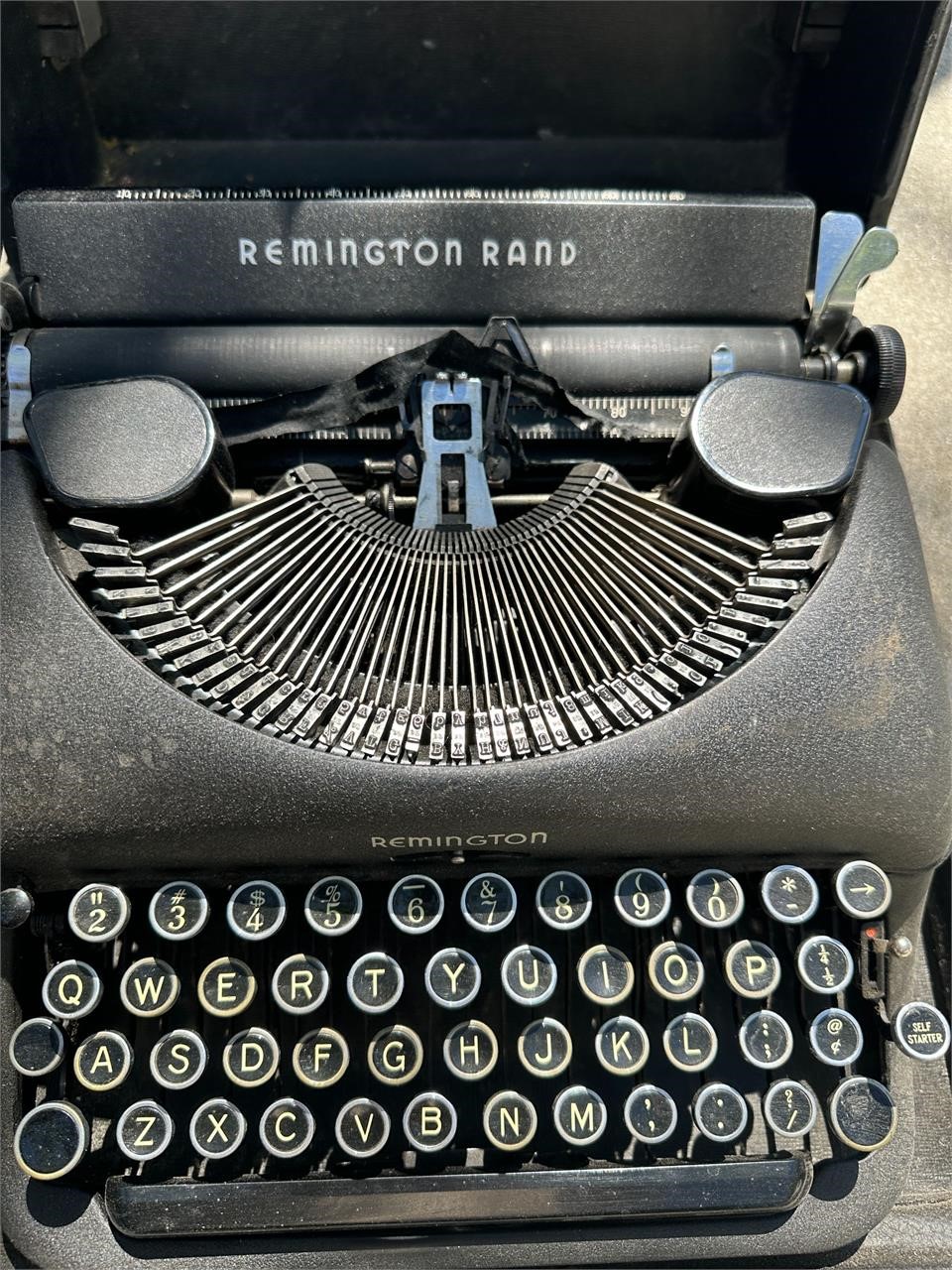 1947 Remington Rand Portable Typewriter