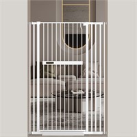 WAOWAO 55.11 Cat Gate  33-36 Wide  White