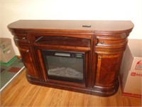 ELECTRIC FIREPLACE W REMOTE 36"T X 16"W X 60" L