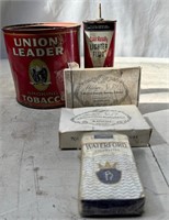 Vintage Cigarette, Tobacco , & Tins