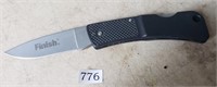 About a 6" Long Gerber Folding Knife with a