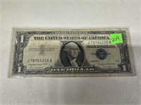 1957-A $1 SILVER CERTIFICATE CURRENCY NOTE