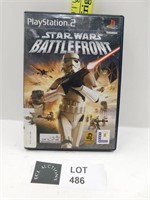 PLAY STATION 2 STAR WARS BATTLEFRONT NO INSTRUCTIO