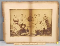 1892 Football Rugby Team Photo