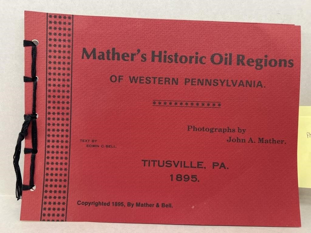 1895 TITUSVILLE Pennsylvania oil fields book