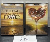 (2) religious DVDs