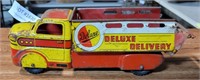 VTG. METAL  TOY DELUXE DELIVERY TRUCK
