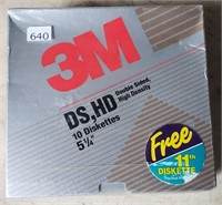Unopened Box of 3M 5 1/4" Diskettes