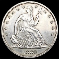 1880 Seated Liberty Half Dollar CHOICE PROOF