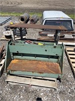 Metal Shear with Table