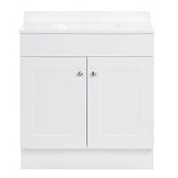 Project Source White 30-in White Undermount Single