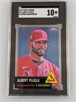 2022 Topps Chrome Platinum Ann Pujols 12 SGC 10