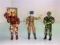 Hasbro Vintage 1980-90's GI Joe Figure 3-pack