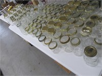 Very BIG LOT asst Canning Jars & The Like