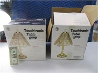 (2) NewOldStock Tabletop Classic Touch Lamps