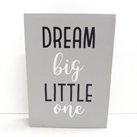 Dream big Little one wall hanging