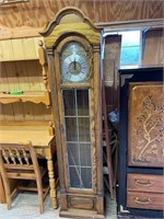 Vintage Grandfather Style Clock untested