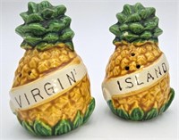 Ceramic Hand Painted Pineapple Aloha Shakers