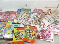 Qty of Various Stickers - new and used