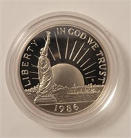 1986 Uncirculated Liberty Commemorative 1/2 Dollar