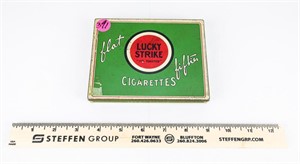 Lucky Strike Flat Fifties Cigarette Tin