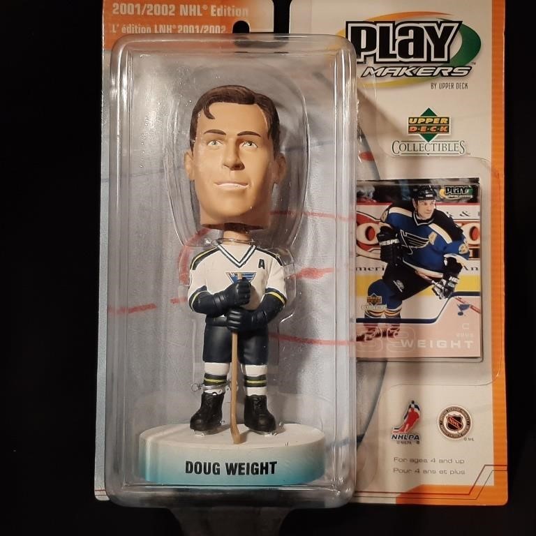 Doug Weight UD Playmakers Bobblehead