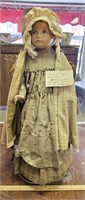 Early 1900s Child's Mannequin Wearing Coat Like