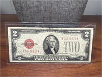 1928 G two dollar bill