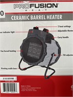 PROFUSION CERAMIC BARREL HEATER RETAIL $80