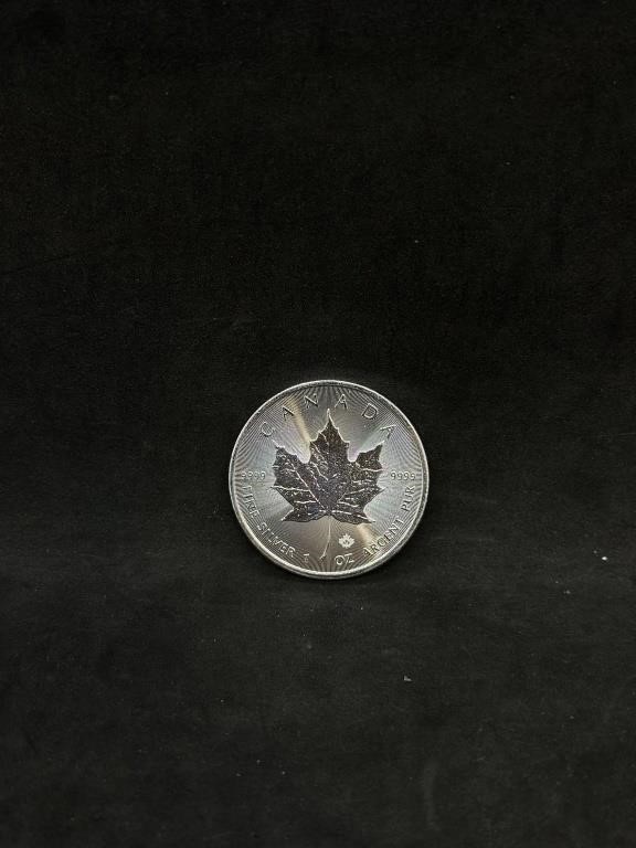 1 OZ Canada Maple Leaf Coin 2022