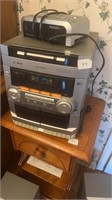 Cd player with speakers
