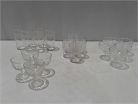 Asst. Glasses & Dessert Cups