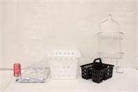 Shower Caddle w/ Ironing Blanket & Baskets