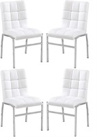 Open Box Set of 4 Treston Dining Chairs, White