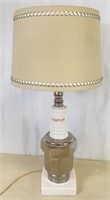 Champion Spark Plug Table Lamp w/Shade