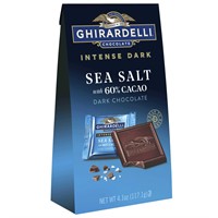 Ghirardelli Intense Dark Chocolate Squares, Sea Sa