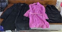 Ladies Suede Jackets & Velvet Skirt Size Small