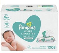 Baby Wipes, Pampers Sensitive UNSCENTED 14X Pop-Tp