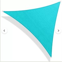 12' Triangle Shade Sail (Turquoise) (1 PC)