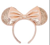 Disney Minnie Mouse Briar Rose Gold Ear Headband