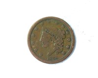 1838 Cent VF