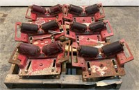 (6) Up to 20" & 24" Beam Clamp Pipe Rollers