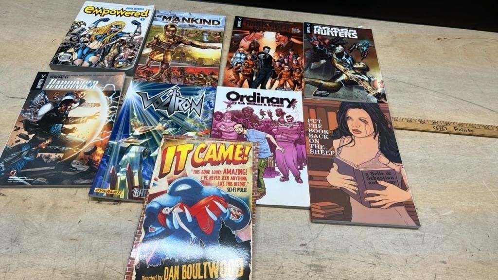 9 Comic Books